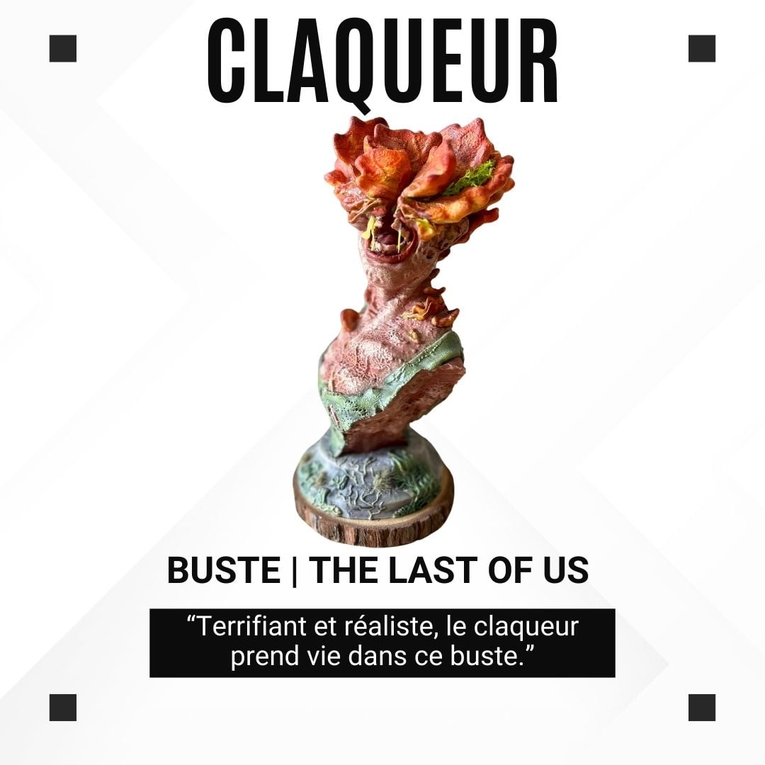 Buste Claqueur – The Last of Us sur socle
