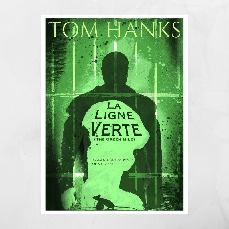 Affiche “La Ligne Verte” – Édition Limitée (5 exemplaires)