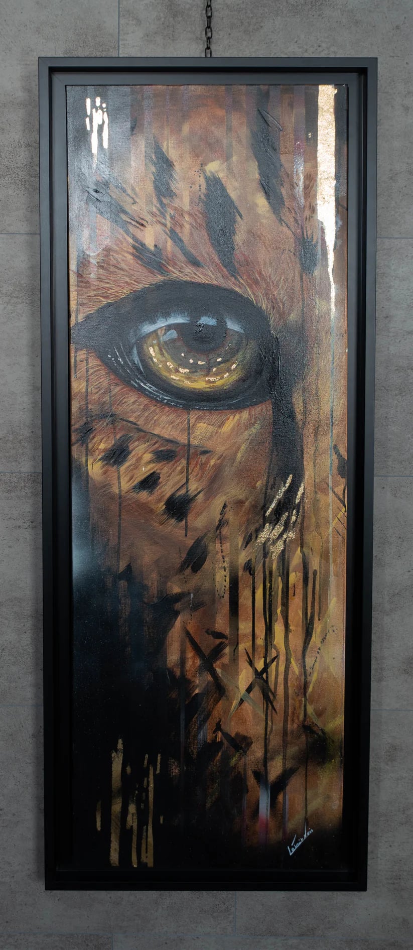 Regard léopard