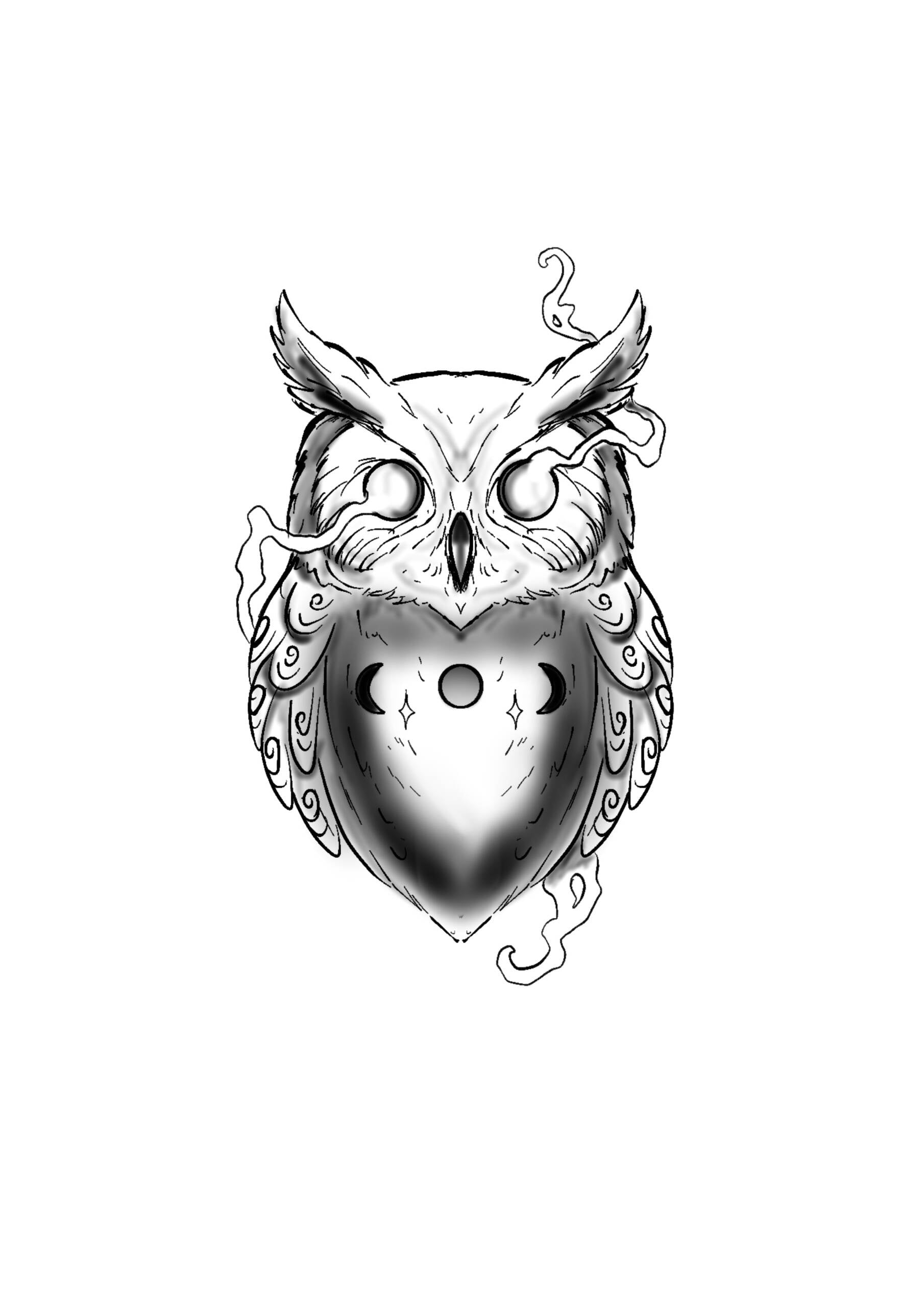 Tatouage flash animaux à Villecresnes – dessin original Le Trait Noir