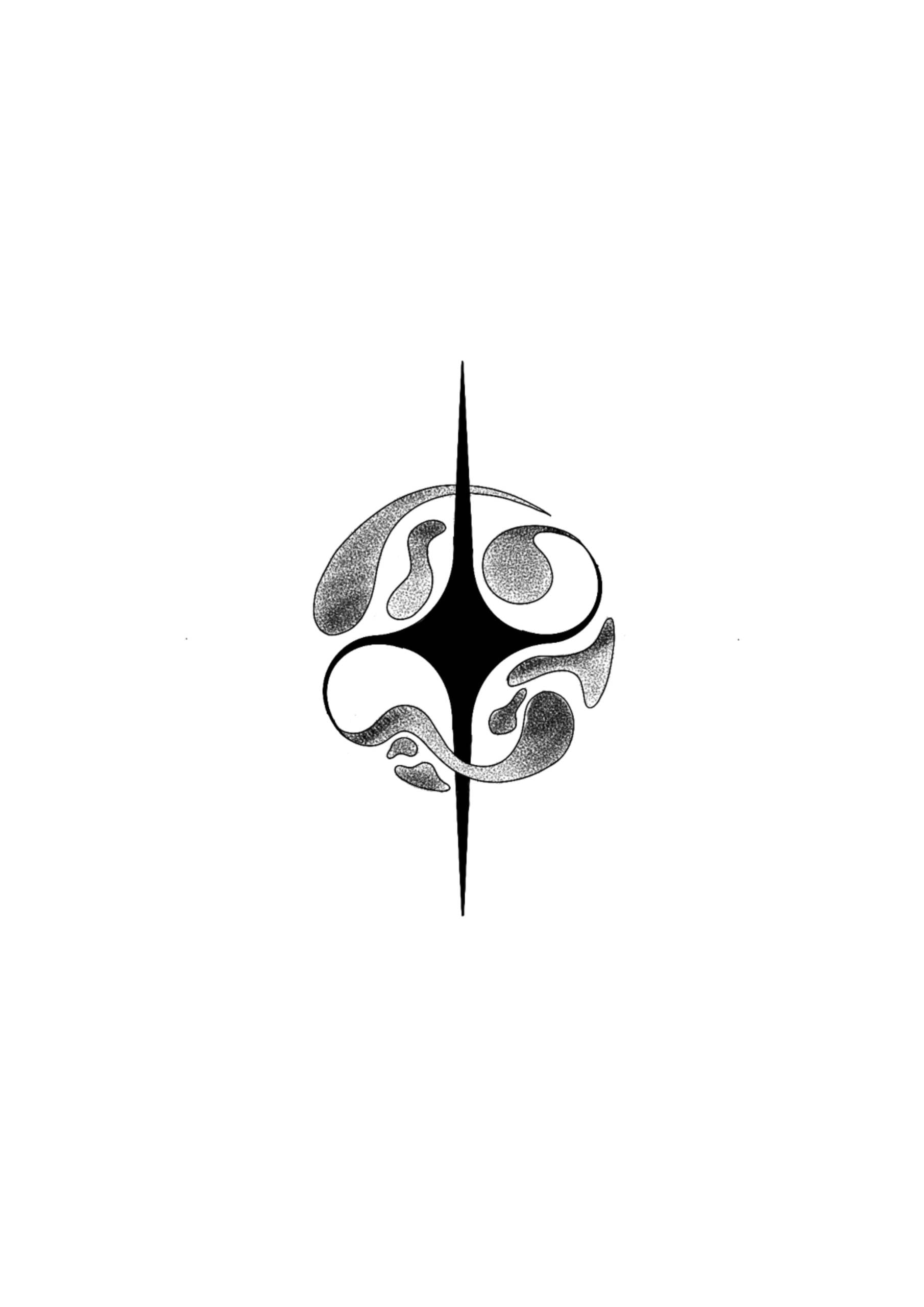 Tatouage flash espace à Villecresnes – dessin original Le Trait Noir