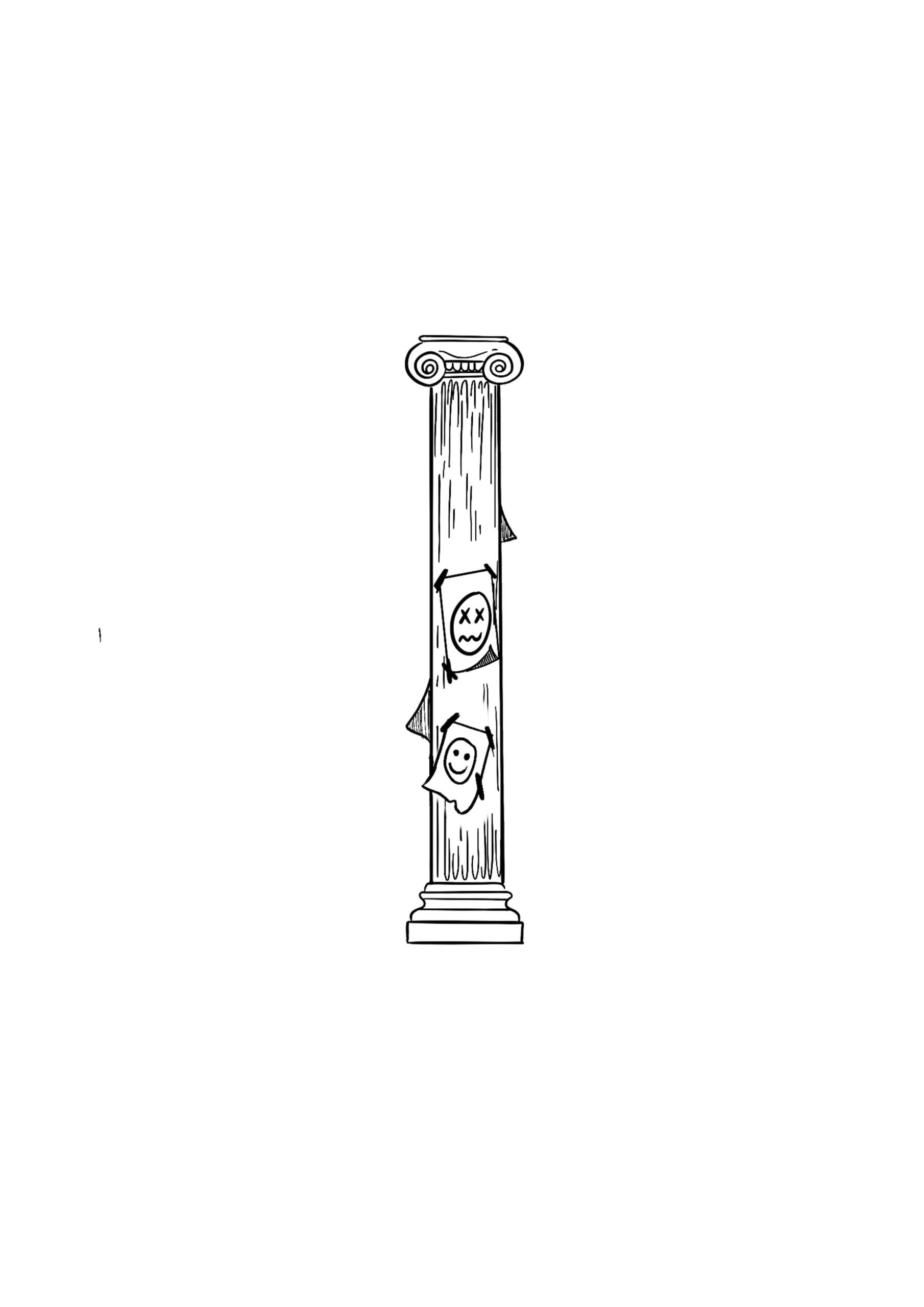 Tatouage flash mythologie à Villecresnes – dessin original Le Trait Noir