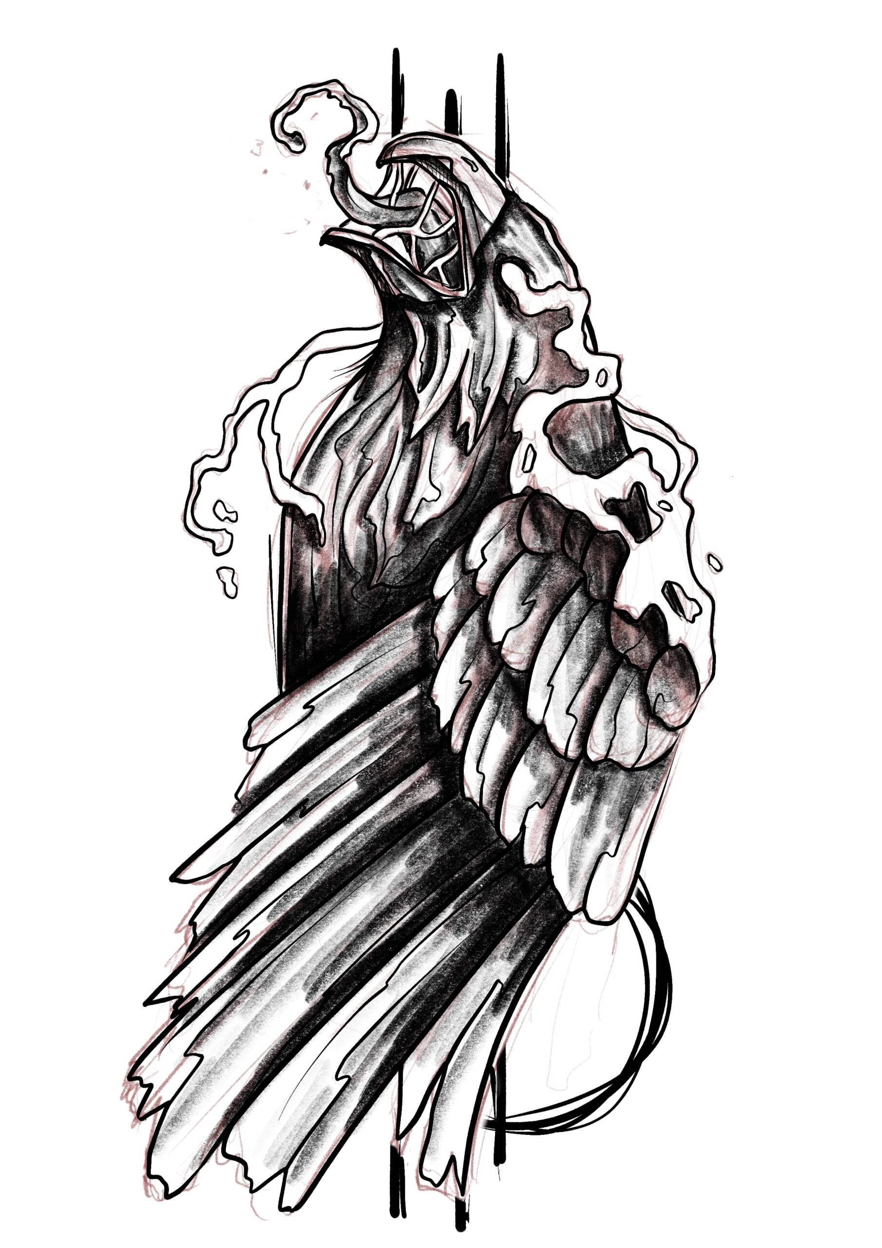 Tatouage flash animaux à Villecresnes – dessin original Le Trait Noir